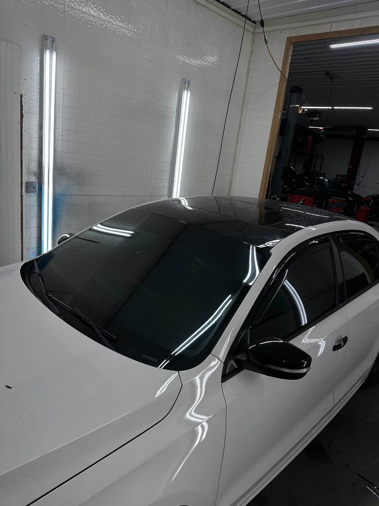Ceramic window tint rear glass back window install — Garage 717 Myerstown PA